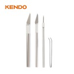 Kendo 80202 Σετ Μαχαιριών Hobby Carving 17TMX