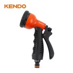 Kendo 60653 Ρυθμιζόμενο Πιστόλι Νερού 8 Ψεκασμών