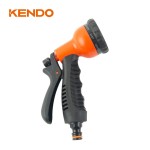 Kendo 60653 Ρυθμιζόμενο Πιστόλι Νερού 8 Ψεκασμών