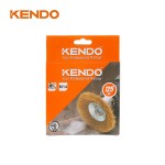 Kendo 46001729 Βούρτσα Τροχού Χάλκινη 125mm M14x2mm