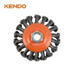 Kendo 76001329 Βούρτσα Λοξότομησης Μεταλλική O100mm M14?2mm