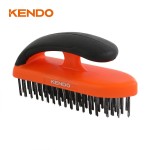 Kendo 31402 Συρμάτινη Βούρτσα Χειρός 16?7,5?5,2cm