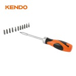 Kendo 20016 Σετ Κατσαβίδι Καστάνιας & Μύτες 14ΤΜΧ