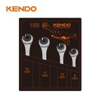 Kendo 15380 Σετ Γερμανοπολύγωνων Καστάνιας 4TMX