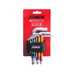 ZEMEK ZK-G20 Σετ Κλειδιών Allen Μπίλιας 1.5-10mm 9ΤΜΧ