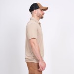 Nine Worths 1172-XL Chuck Μπλούζα Εργασίας Πόλο Καμελ NoXL