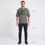 Nine Worths 1301-XL Hardy Μπλούζα Κοντομάνικη Εργασίας Χακί NoXL