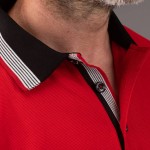 FACOM FXWW9000E-M Κοντομάνικο Time Polo Red/Black No.M 