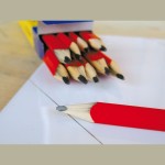 Bleispitz 0396 Πολυγράφος Κόκκινος/Μαύρος 7Β σε Επιφάνεια Ξύλου 240mm 9TMX 