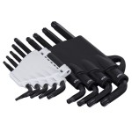 Unior 613089 Συλλογή Κλειδιών TORX (TX) σε Πλαστική Κρεμάστρα 220/7TXPH TX9 40 Εργαλεία Χειρός