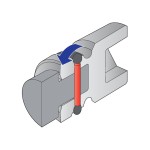 Unior 603978 Μακριά Προέκταση για Καρυδάκι Αέρος 1/2 