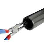 Unior 616740 Ίσιο Ασφαλειοτσίμπιδο, Εσωτερικό  536/1P 300 Blue Nikel 