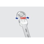 Unior 622850 Σφυρήλατο Γερμανοπολύγωνο Καστάνιας, Σπαστό 161/2 19 