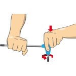 Unior 607168 Κλειδί Allen Με Λαβή Ταφ 7mm 