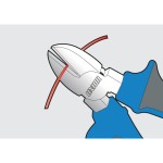 Unior 607884 Πλαγιοκόφτης Με Χειρολαβή Βαρέως Τύπου Δυο Συστατικών 160mm 