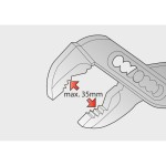 Unior 619199 Λίμα Πλακέ με Λαβή Μεσαία 100 