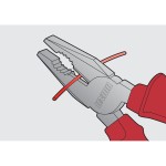 Unior 619180 Πένσες με Μόνωση Διπλής Επίστρωσης 406/1VDEBI 200 