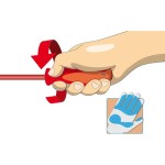 Unior 616463 Κατσαβίδι POZIDRIV VDE TBI PZ3x150mm 