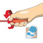 Unior 616440 Κατσαβίδι Εγκοπής VDE ΤBI 1x5.5x125mm 