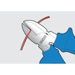 Unior 608698 Πλαγιοκόφτης με Χειρολαβή Βαρέως Τύπου 160mm 