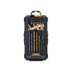Dewalt DT71567 Σετ 16 τεμ Τρυπάνια Τιτανίου για Δομικά Υλικά και Μέταλλο 