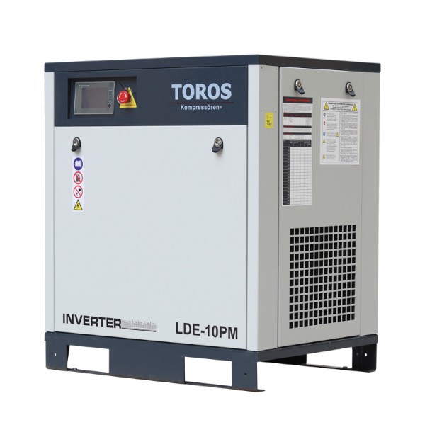 TOROS: ΑΕΡ/ΣΤΗΣ ΚΟΧΛΙΟΦΟΡΟ 10HP-10bar VSD-PM 