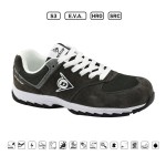 DUNLOP: ΠΑΠΟΥΤΣΙΑ ΕΡΓΑΣΙΑΣ SUEDE+MESH FLYING ARROW - ΓΚΡΙ - S3,E.V.A.,HRO,SRC- ΜΕΓΕΘΟΣ45 