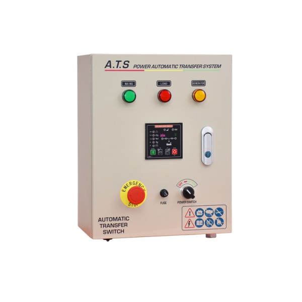 ΠΙΝΑΚΑΣ ATS ΤΡΙΦΑΣΙΚΟΣ 3x63A ΓΙΑ ΓΕΝΝΗΤΡΙΕΣ DIESEL 5 PIN 