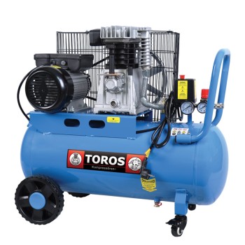 TOROS: ΑΕΡΟΣΥΜΠΙΕΣΤΗΣ 50LT/3,0HP ΜΕ ΙΜΑΝΤΑ 