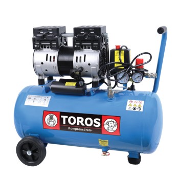 TOROS: ΑΕΡΟΣΥΜΠΙΕΣΤΗΣ 24LT/1,0HP OILFREE SILENT 