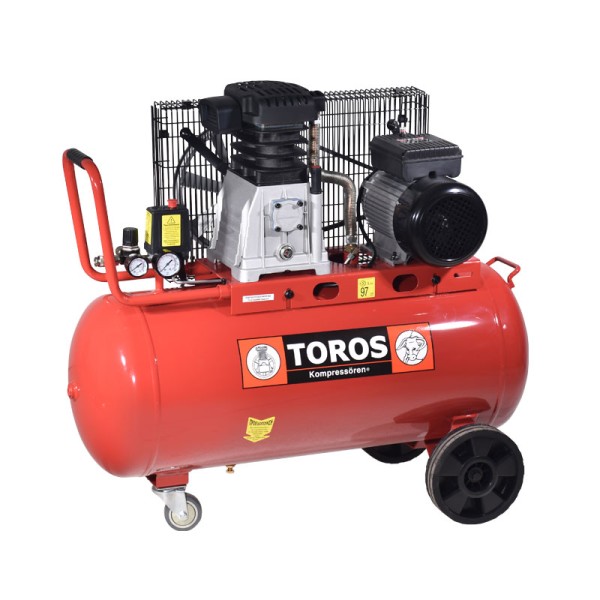 TOROS: ΑΕΡΟΣΥΜΠΙΕΣΤΗΣ ΜΕ ΙΜΑΝΤΑ 90LIT/3HP 230V 