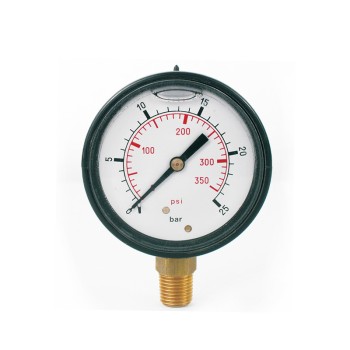 ΜΑΝΟΜΕΤΡΟ ΓΛΥΚΕΡΙΝΗΣ 1/4'' - Φ63 - 0-16 bar - ΠΙΣΩ ΒΟΛΤΑ 