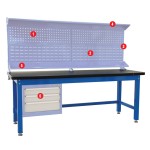 BULLE:  ΠΑΓΚΟΣ ΕΡΓΑΣΙΑΣ 2,1m Σιδηρικά - Βιομηχανικά