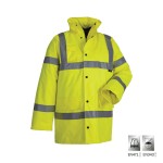 VIZWELL: ΜΠΟΥΦΑΝ ΥΨΗΛΗΣ ΔΙΑΚΡΙΤΙΚΟΤΗΤΑΣ FRANKFURT - ΚΙΤΡΙΝΟ - EN 471 3/2 & EN 343 3/1 - ΜΕΓΕΘΟΣ 2XL Είδη Προστασίας