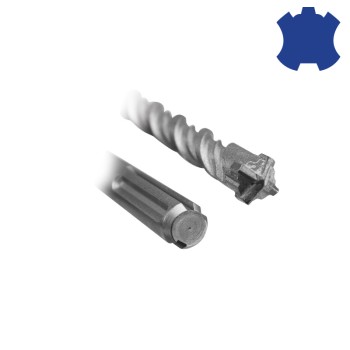 BULLE: ΤΡΥΠΑΝΙ Φ 18x400x540, 4 ΚΟΠΤΗΡΕΣ, SDS MAX Ηλεκτρικά Εργαλεία