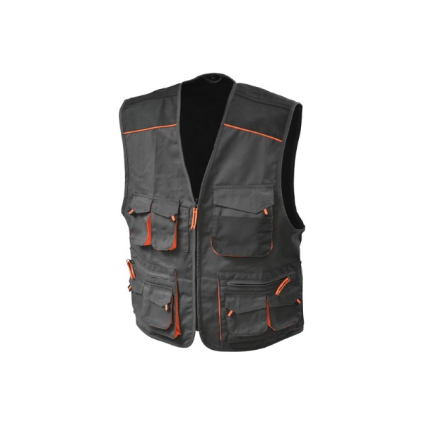 UNIMAC: ΓΙΛΕΚΟ ΕΡΓΑΣΙΑΣ ME 11 ΤΣΕΠΕΣ ΓΚΡΙ - TETORON COTTON 270gr/m2 - EN ISO 20345:2011:  ΜΕΓΕΘΟΣ M Είδη Προστασίας