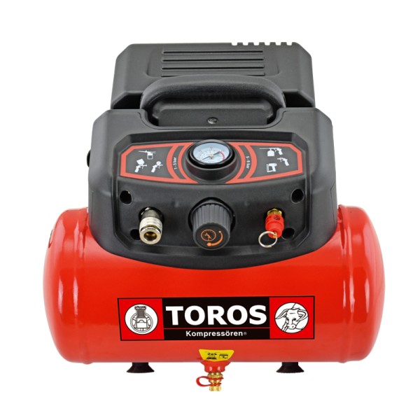 TOROS: ΑΕΡΟΣΥΜΠΙΕΣΤΗΣ OIL-FREE 6LIT 1,5HP Ηλεκτρικά Εργαλεία