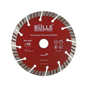 BULLE: ΔΙΣΚΟΣ ΔΟΜΙΚΩΝ ΥΛΙΚΩΝ 150x22,2mm Δισκοι Κοπης - Λειανσης