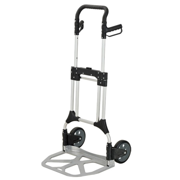 EXPRESS: ΚΑΡΟΤΣΙ ΜΕΤΑΦΟΡΑΣ ΠΤΥΣΣΟΜΕΝΟ ΑΛΟΥΜΙΝΙΟΥ200 KG - 2 ΤΡΟΧΟΙ TPR Φ 200 mm Σιδηρικά - Βιομηχανικά