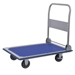 EXPRESS: ΠΛΑΤΦΟΡΜΑ ΜΕΤΑΛΛΙΚΗ 300 KG - 915Χ615 - 4 ΤΡΟΧΟΙ TPR Φ 125 mm Σιδηρικά - Βιομηχανικά