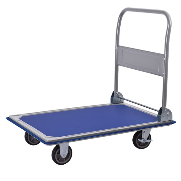 EXPRESS: ΠΛΑΤΦΟΡΜΑ ΜΕΤΑΛΛΙΚΗ 300 KG - 915Χ615 - 4 ΤΡΟΧΟΙ TPR Φ 125 mm Σιδηρικά - Βιομηχανικά