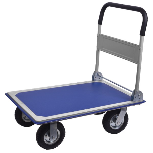 EXPRESS: ΠΛΑΤΦΟΡΜΑ ΜΕΤΑΛΛΙΚΗ HEAVY DUTY 350 KG - 915Χ615 - 4 ΤΡΟΧΟΙ TPR Φ 220 mm Σιδηρικά - Βιομηχανικά