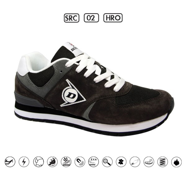 DUNLOP: ΠΑΠΟΥΤΣΙΑ FLYING WING LINE OCCUPATIONAL ΑΝΘΡΑΚΙ ΜΕΓΕΘΟΣ 46 Είδη Προστασίας