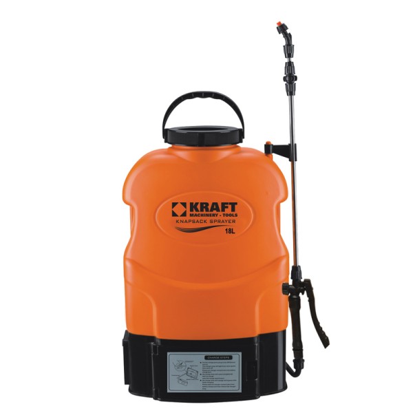 KRAFT: ΨΕΚΑΣΤΗΡΑΣ ΜΠΑΤΑΡΙΑΣ ΛΙΘΙΟΥ 12V/8AH 18 L Κήπος - Αγρός