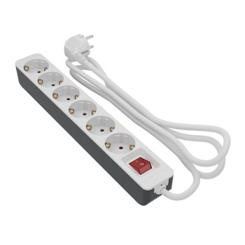 ΠΟΛΥΠΡΙΖΟ ΜΕ ΔΙΑΚΟΠΤΗ 6 ΘΕΣΕΩΝ 3m Υδραυλικά - Ηλεκτρολογικά