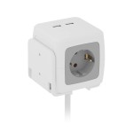 ΠΟΛΥΠΡΙΖΟ ΚΥΒΟΣ 4 ΘΕΣΕΩΝ +2x USB Υδραυλικά - Ηλεκτρολογικά