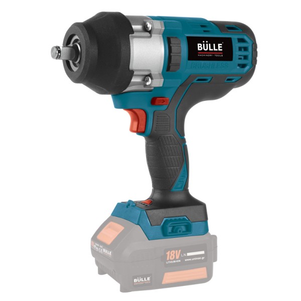 BULLE: ΕΠΑΝΑΦΟΡΤΙΖΟΜΕΝΟ ΜΠΟΥΛΟΝΟΚΛΕΙΔΟ (BRUSHLESS) 1/2'' , 1000 Nm , 18V  (SOLO) Ηλεκτρικά Εργαλεία