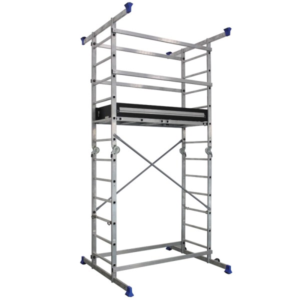 BULLE: ΦΟΡΗΤΗ ΣΚΑΛΩΣΙΑ/ ΔΙΠΛΗ ΣΚΑΛΑ ΑΛΟΥΜΙΝΙΟΥ 2x12 Σιδηρικά - Βιομηχανικά