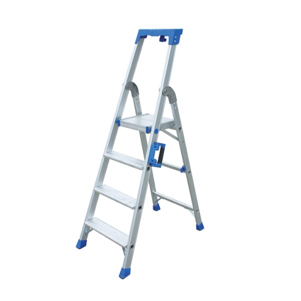 BULLE: ΣΚΑΛΑ ΑΛΟΥΜΙΝΙΟΥ HEAVY DUTY 3+1 Σιδηρικά - Βιομηχανικά