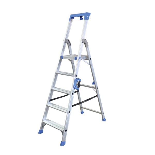 BULLE: ΣΚΑΛΑ ΑΛΟΥΜΙΝΙΟΥ HEAVY DUTY 4+1 Σιδηρικά - Βιομηχανικά